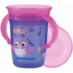 Taza Mágica con Asas 360ª Purpura 240 ml
