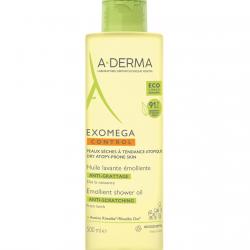 A-derma - Aceite Limpiador Emoliente Exomega Control 500 Ml