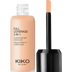 Base De Maquillaje Y Corrector 2 En 1 Full Coverage 2-In-1 Foundation & Concealer Kiko Milano N35 Neutral