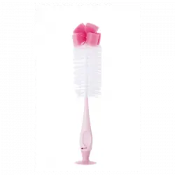 Cepillo Limpia BiberÓn Y Tetina Rosa