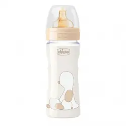 Chicco - Biberón Original Touch Flujo Ajustable Neutro Chupetes 250 ml female