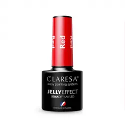 Claresa - Esmalte semipermanente Jelly Effect - Red