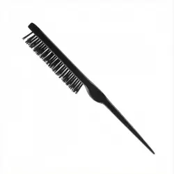 Eurostil Cepillo Crepar Plano Nylon Negro 1 Un 1.0 pieces