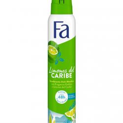 FA - Desodorante En Spray Limones Del Caribe Antimanchas