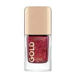 Gold Effect Nail Polish 01 Attracting Pomp