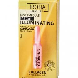 Iroha Nature - Ampolla Flash Iluminadora Colágeno Y Ácido Hialurónico