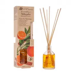 La Casa de los Aromas - Ambientador mikado Botanical Essence 50ml - Canela naranja