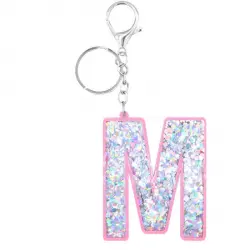 Llavero ABC Glitter Collection  Woo oow