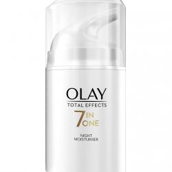 Olay - Crema Hidratante Anti-Edad De Noche Total Effects 7en1