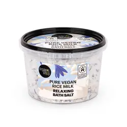 Organic Shop - Sales de baño relajante - Leche de arroz