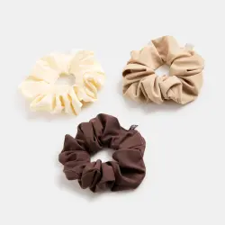 Set 3 Scrunchies Mixtos Anchos Another Love