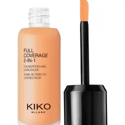 Base De Maquillaje Y Corrector 2 En 1 Full Coverage 2-In-1 Foundation & Concealer Kiko Milano N65 Neutral