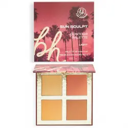 BH Cosmetics - Paleta de rostro Sun Sculpt Contour Palette - Light