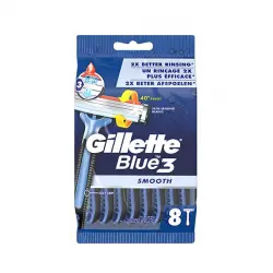 Desechable Gillette Blue 3 Smooth 8 Uds