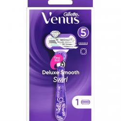 Gillette - Maquinilla Depilatoria Swirl Deluxe Smooth Venus