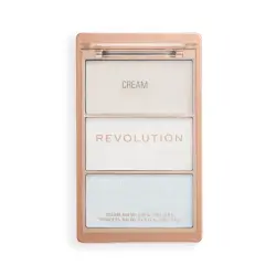 Makeup Revolution - Paleta de iluminadores Highlight Icon - White Wishes