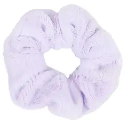 Soho - Coletero De Peluche Gomas para cabello 1 pieces Plata unisex