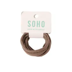 Soho - Lazo Para El Cabello Julia Gomas para cabello 6 pieces Gris female