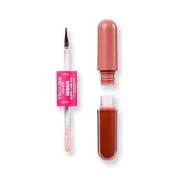 Trouble Maker - Duo Tinte labial peel-off + Brillo labial Genius - Checkmate Peach Pink