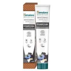 Pasta Dentífrica Blanqueadora Antiplaca Carbón Vegetal + Aceite de Semilla Negra 75 ml