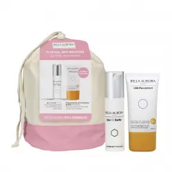 Bella Aurora - Pack Bio10 Forte L-Tigo + Fotoprotector Uva Plus + Neceser Bella Aurora.