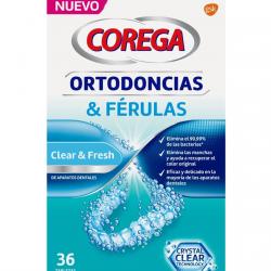 Corega - 36 Tabletas Ortodoncias & Férulas