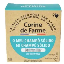 Corine de Farme Corine de Farme Champú Sólido Cabellos Grasos, 75 gr