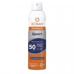 Ecran Sun - Protector Solar En Bruma Sunnique Sport SPF50 Ecran