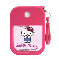 Hello Kitty Spray Limpiador y Perfumado para Manos + Funda de Silicona 35 ml