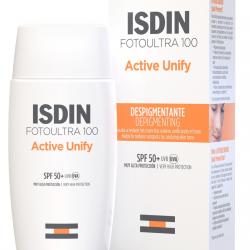 Isdin - Fotoprotector Fluido Fusión Active Unify FotoUltra 100 SPF 50+ Sin Color