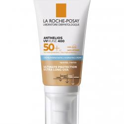 La Roche Posay - Protector Solar Hidratante SPF50+ Color Anthelios UV-Mune 400 50 Ml