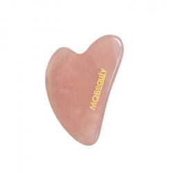 MQBeauty - Gua Sha de cuarzo rosa