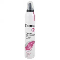 S'Nonas - Moldeadora Extra Fuerte Espumas para el cabello 300 ml female