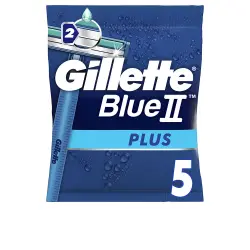 Blue II Plus cuchilla afeitar desechables 5 u