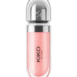 Brillo De Labios Emoliente Efecto 3D Hydra Lipgloss Kiko Milano 04 Pearly Peach Rose