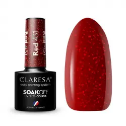 Claresa - Esmalte semipermanente Soak off - 431: Red