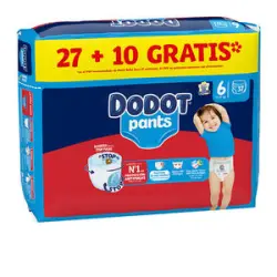 DODOT PANTS pañal-braguita talla 6 15 + kg Pañales