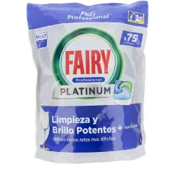 Fairy Professional Platinum lavavajillas 75 cápsulas