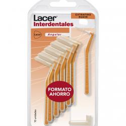 Lacer - 10 Cepillos Interdentales Extrafino Suave Angular