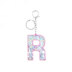 Llavero ABC Glitter Collection  Woo oow