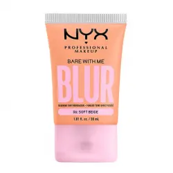 NYX Professional Makeup - Base De Maquillaje Bare With Me Blur