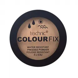 Technic Cosmetics - Polvos compactos Colour Fix Water Resistant - Hazelnut