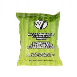 W7 - Pack de 2 x Toallitas Desmaquillantes Biodegradables