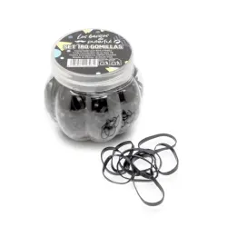 Set Gomillas Silicona Negras