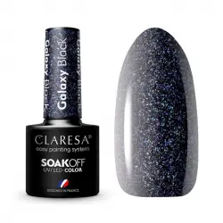 Claresa - Esmalte semipermanente Soak off - Galaxy Black