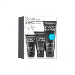 Clinique Dryness Concern Set de regalo Face Scrub 50 ml + Charcoal Face Wash 50 ml + Moisturizing Lotion 100 ml 1.0 pieces