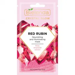Crystal Glow Red Rubi Mascarilla Nutritiva 8 gr