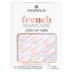 Frech Manicure Uñas Artificiales Click-On