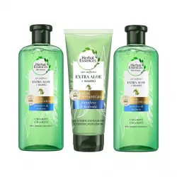 Herbal Essences - *Bio Renew* - Pack fortalece & hidrata - 2 Champús + Acondicionado