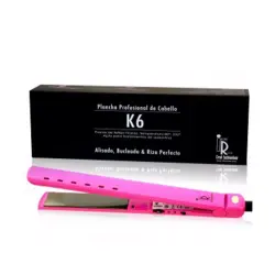 K6 plancha profesional de cabello #rosa 1 u